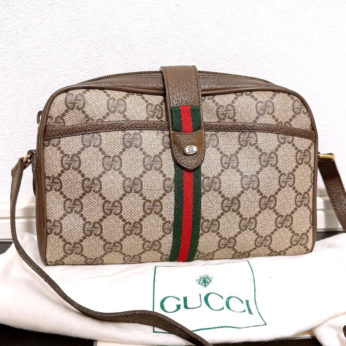 《品相极佳》GUCCI(古驰)PVC材质单肩包