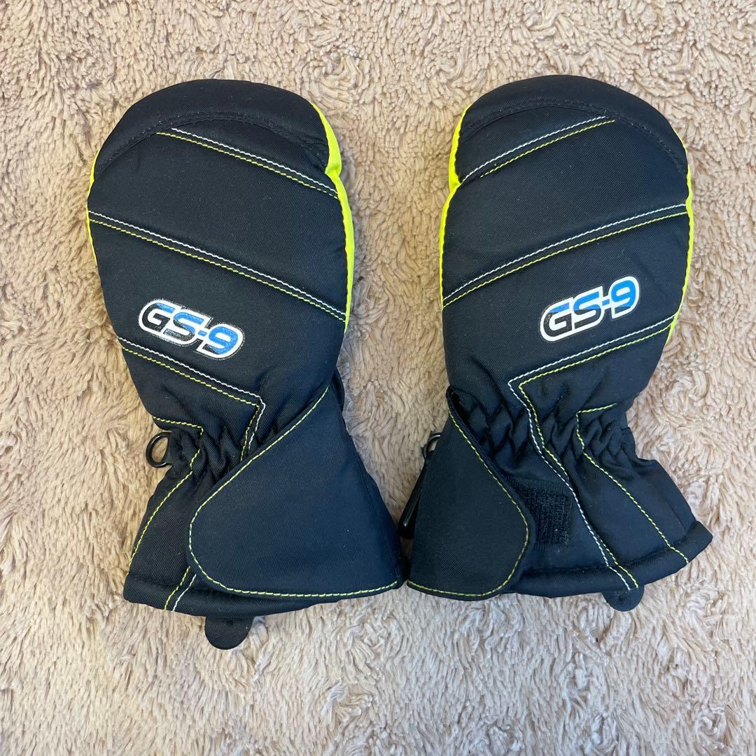 GS-9 儿童连指手套 滑雪手套 黑色 KSS 尺寸