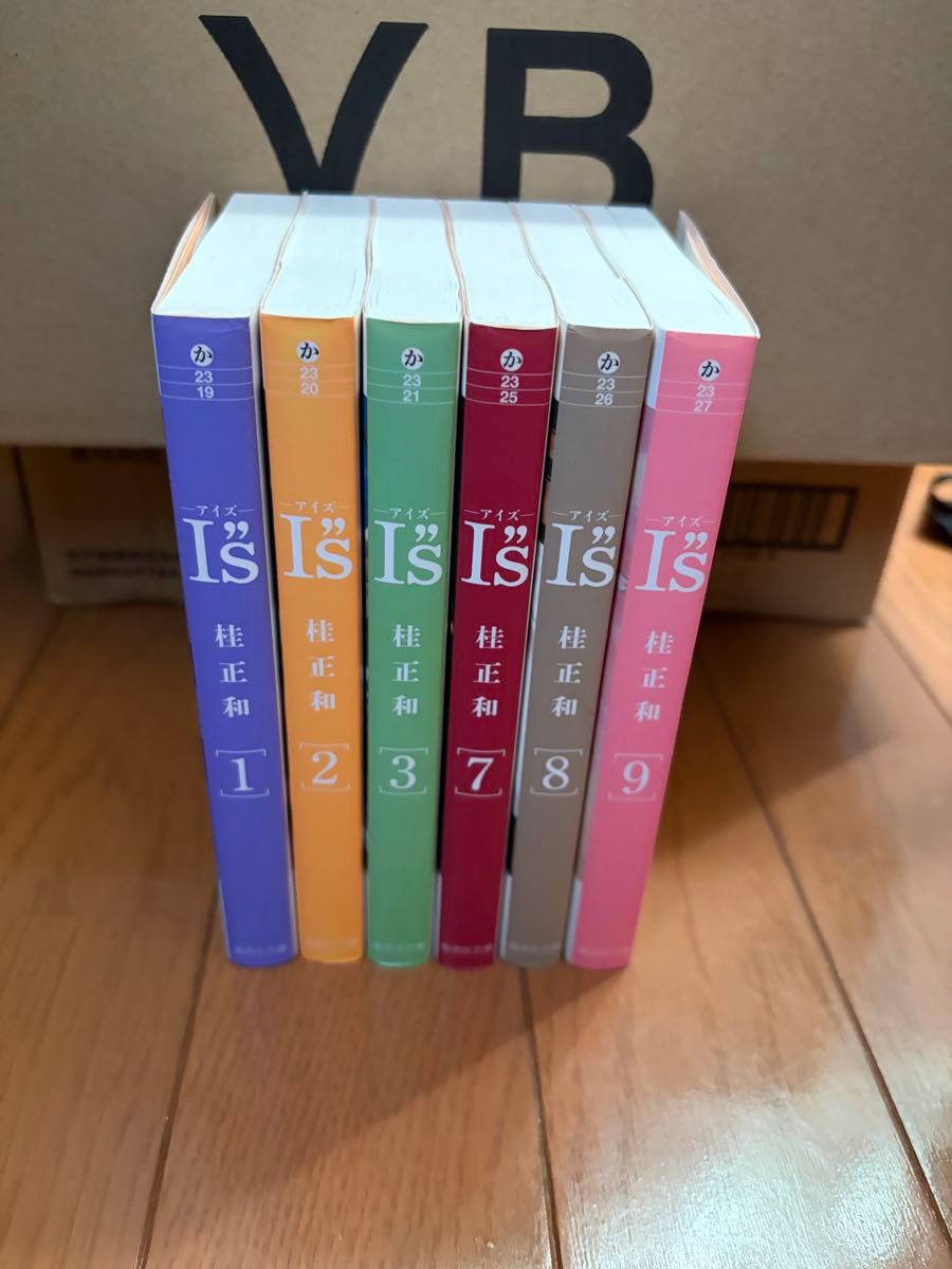 I's 眼文库版 桂正和 6册套装 第1、2、3、7、8、9卷