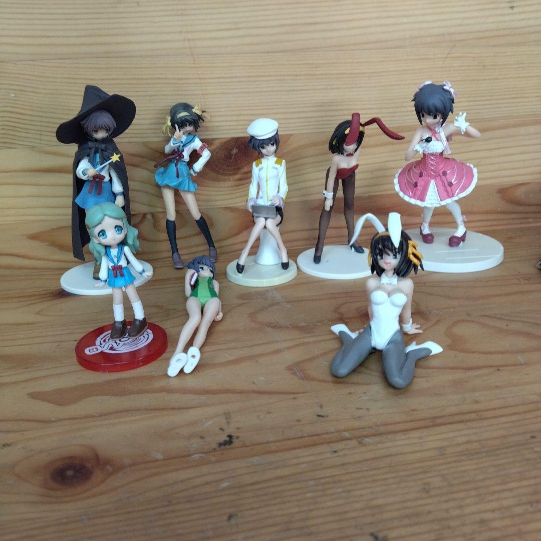 Haruhi Suzumiya 8-Piece Figure Set