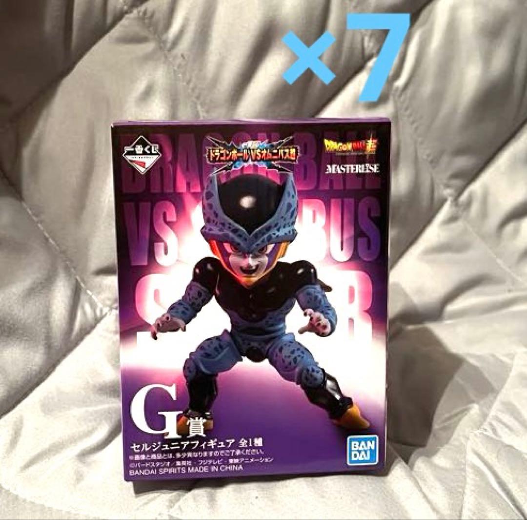 一番くじ Dragon Ball Omnibus Super G Prize Cell Jr. 7-piece set
