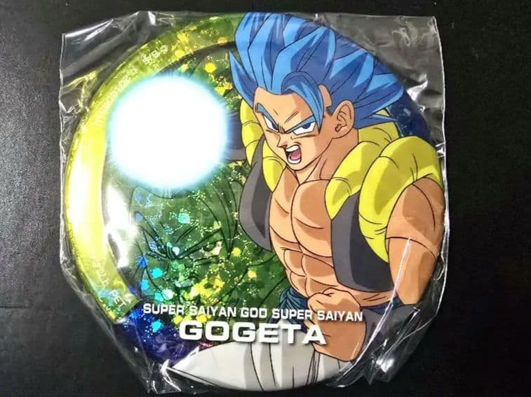 龙珠超 戈吉塔蓝色 罐装徽章 SEGA 限定 未拆封