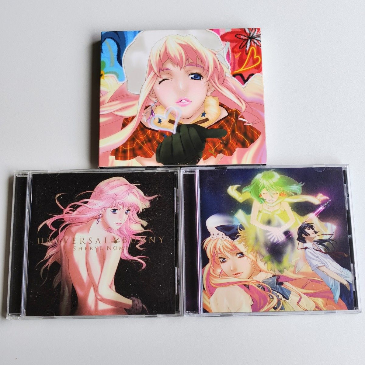 超时空要塞F CD3 套装数量 VOCAL COLLECTION 娘たま♀/Universal Bunny/ O.S.T.2 娘トラ