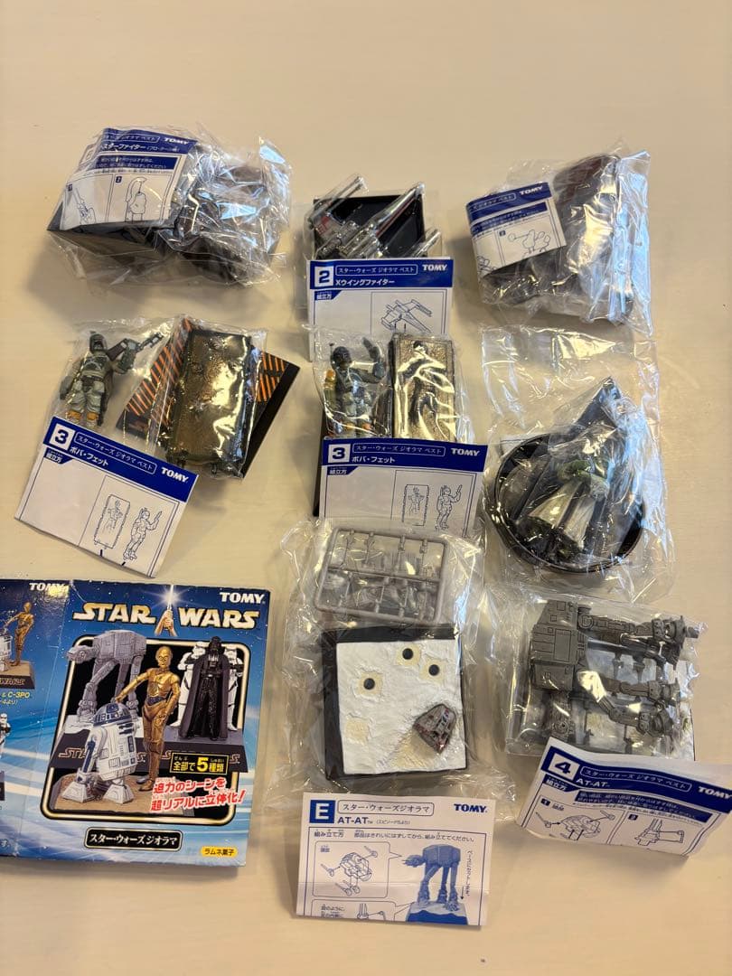 TOMY Star Wars Diorama Best Figure Set
