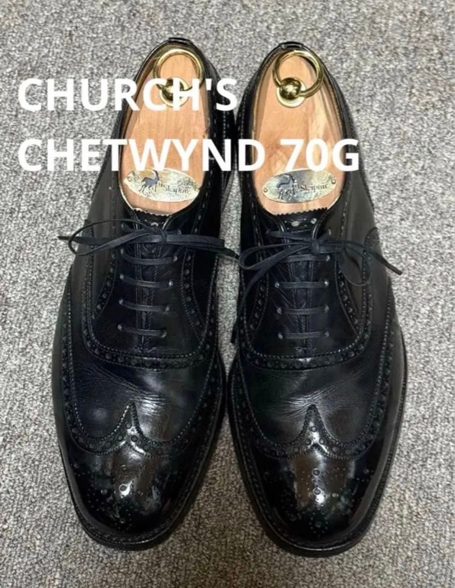 Church's CHETWYND切特窗70g黑色翼片