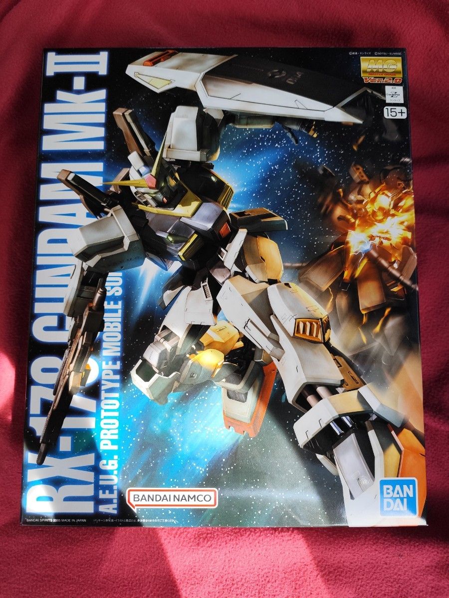 【未拆封】MG 1/100 RX-178 高达Mk-II Ver.2.0 奥古规格 钢普拉