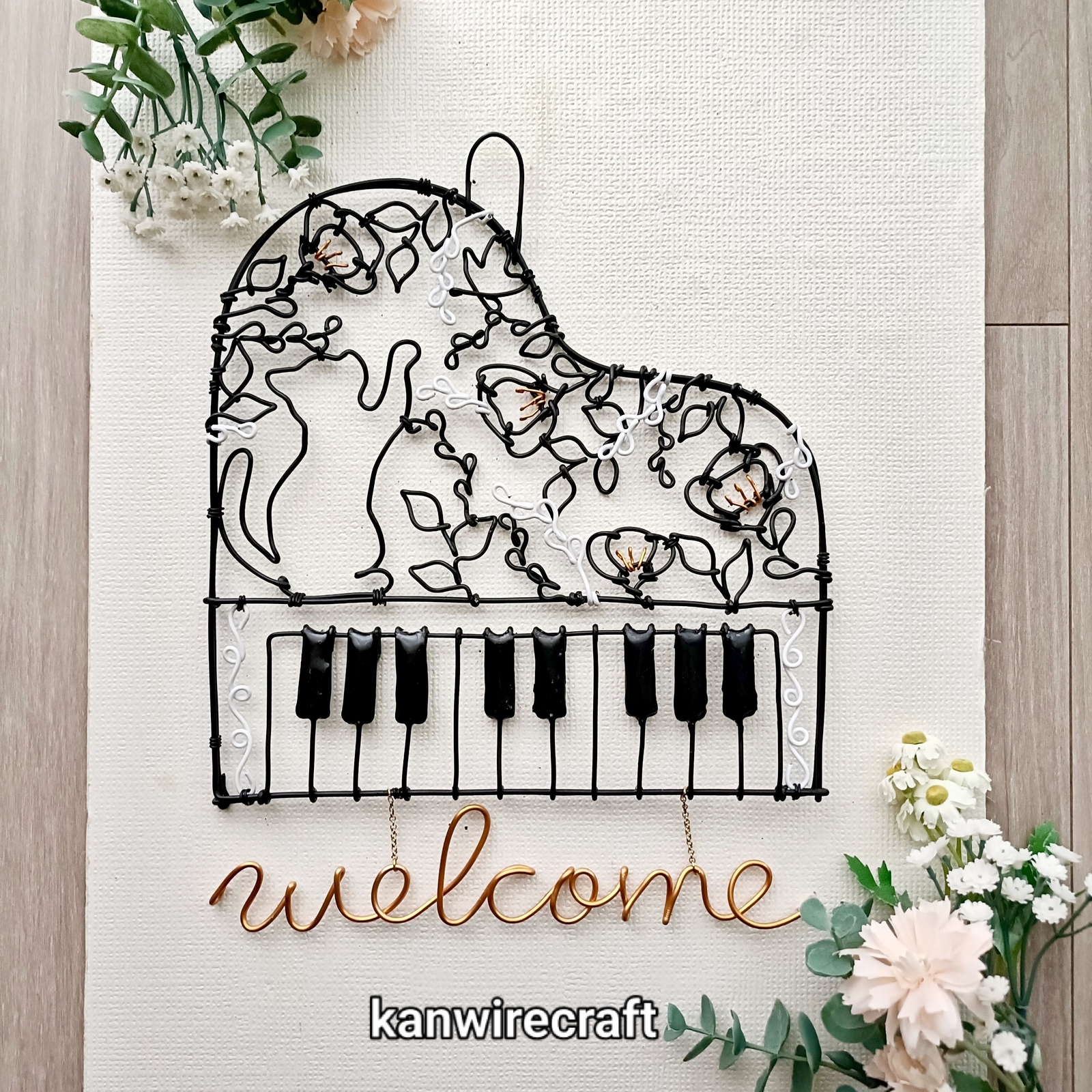 线艺术大钢琴猫Welcome钢琴音乐