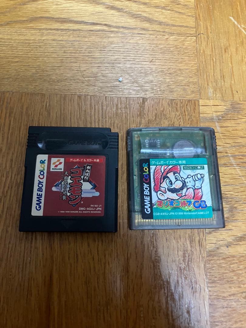 Goemon's Great Adventure: Mario Golf GB Game Boy Software 2-Game Set