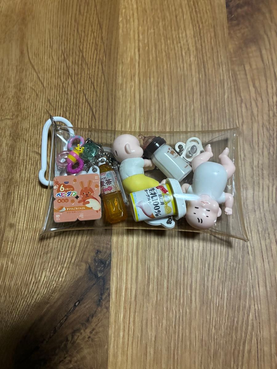 Gacha Fill Pouch Miniature Baby Items Baby Mascot Keychain