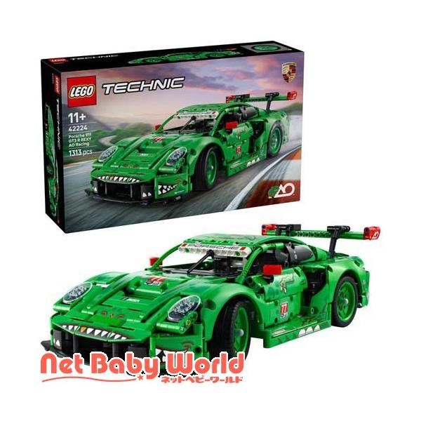 乐高乐高技巧Porsche 911 GT3 R REXY AO Racing Car 42224 (1个)/乐高 (乐高)