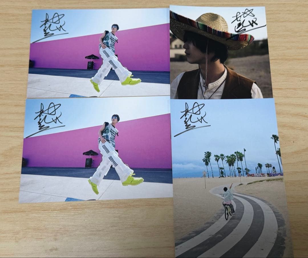 Reo Honda Photobook LA Hand-Delivery Event Bonus Postcard
