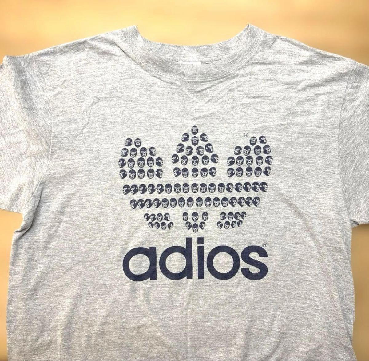 haoming 哈明 adidas T恤 自由式摔跤 摔跤 复古 古着 WWE