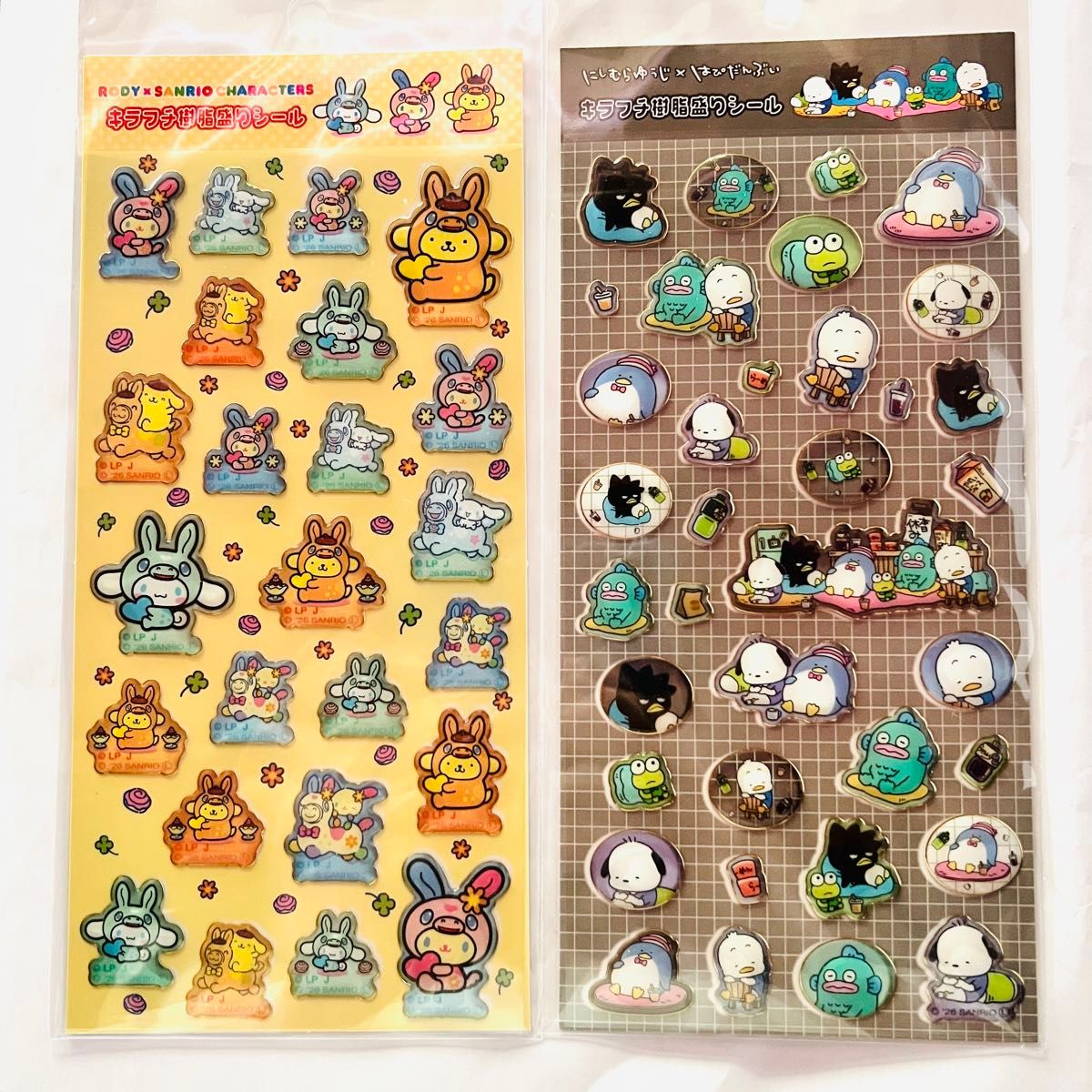 Sanrio Kirate resin seal 2 pieces set RODY