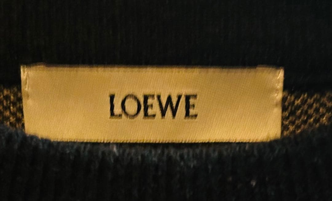 LOEWE Anagram 圆领针织衫 黑色