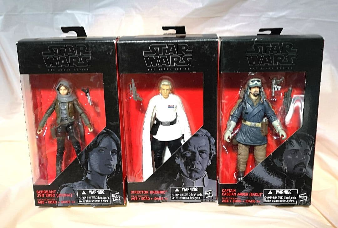 STAR WARS ブラックシリーズ フィギュア 3体セット/ローグワン