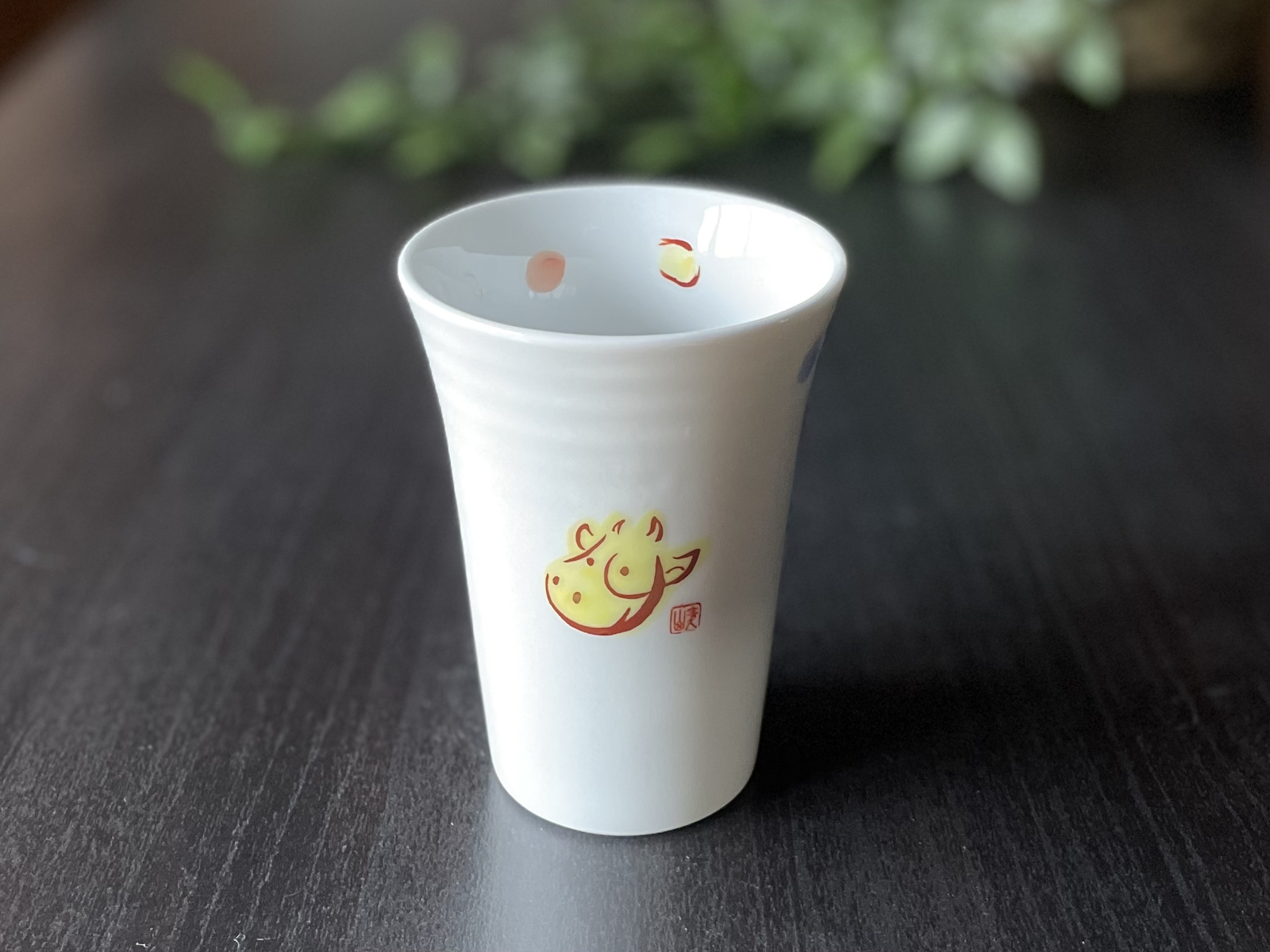 十二生肖 儿童餐具·自由杯 ＜丑＞