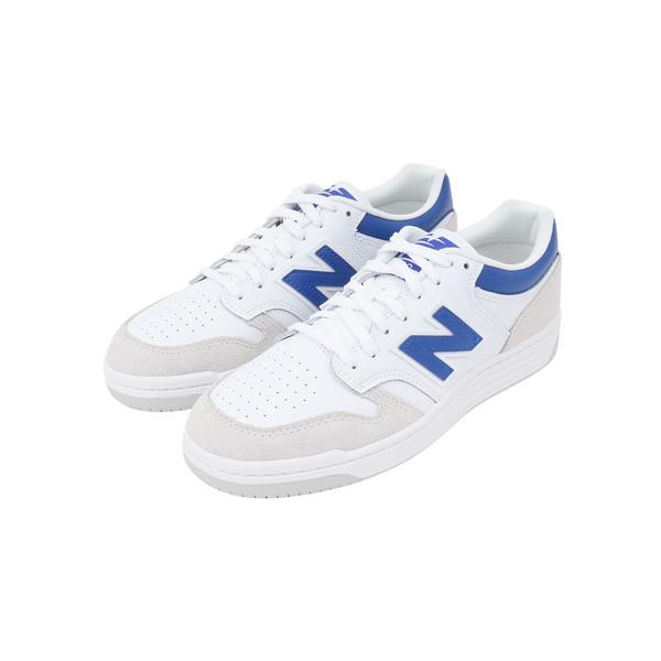 新百伦(new balance)(男女款)运动鞋 运动鞋 480 L 白色 蓝色 BB480LBI D 休闲鞋