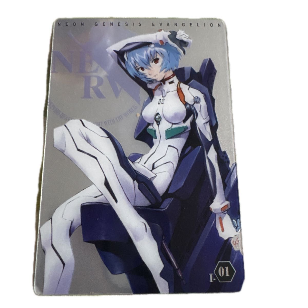 新世纪福音战士 饼干卡 绫波零 I-01 插头服