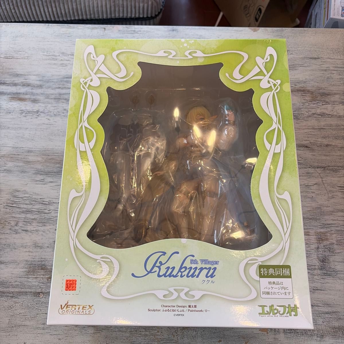 精灵村第5村民库库尔天线店限定版1/6成品花样滑冰