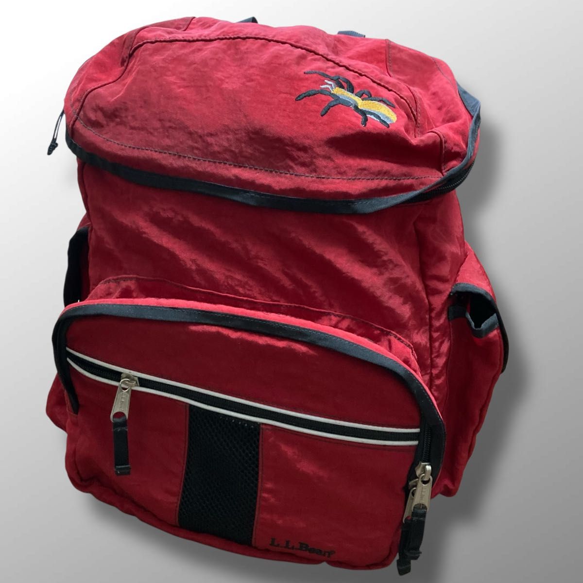 L.L.Bean 埃尔伦比恩 90年代 背包 蜘蛛刺绣
