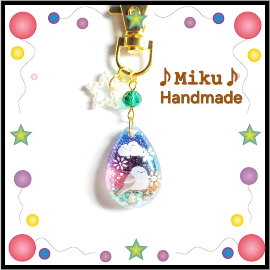 No.659-B西玛埃纳加 ☆ 手工制作 ☆ 树脂 ☆ 魅力 ☆ 钥匙圈 ☆ 吊坠顶部 ☆ 花