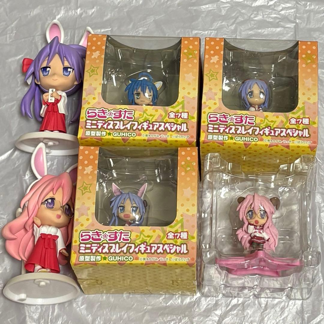 Lucky Star Figure Collection Mini Display Figures Kyun Characters