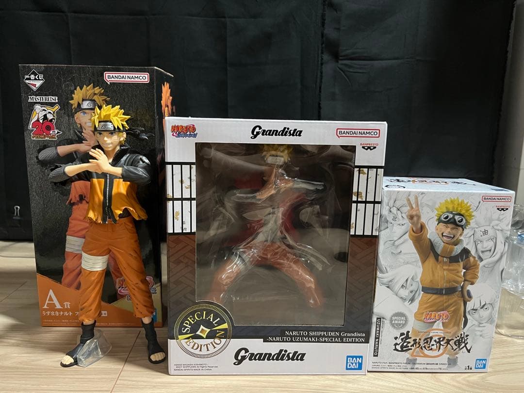 ナルト フィギュア まとめ売り MASTERLISE GrandistaSP