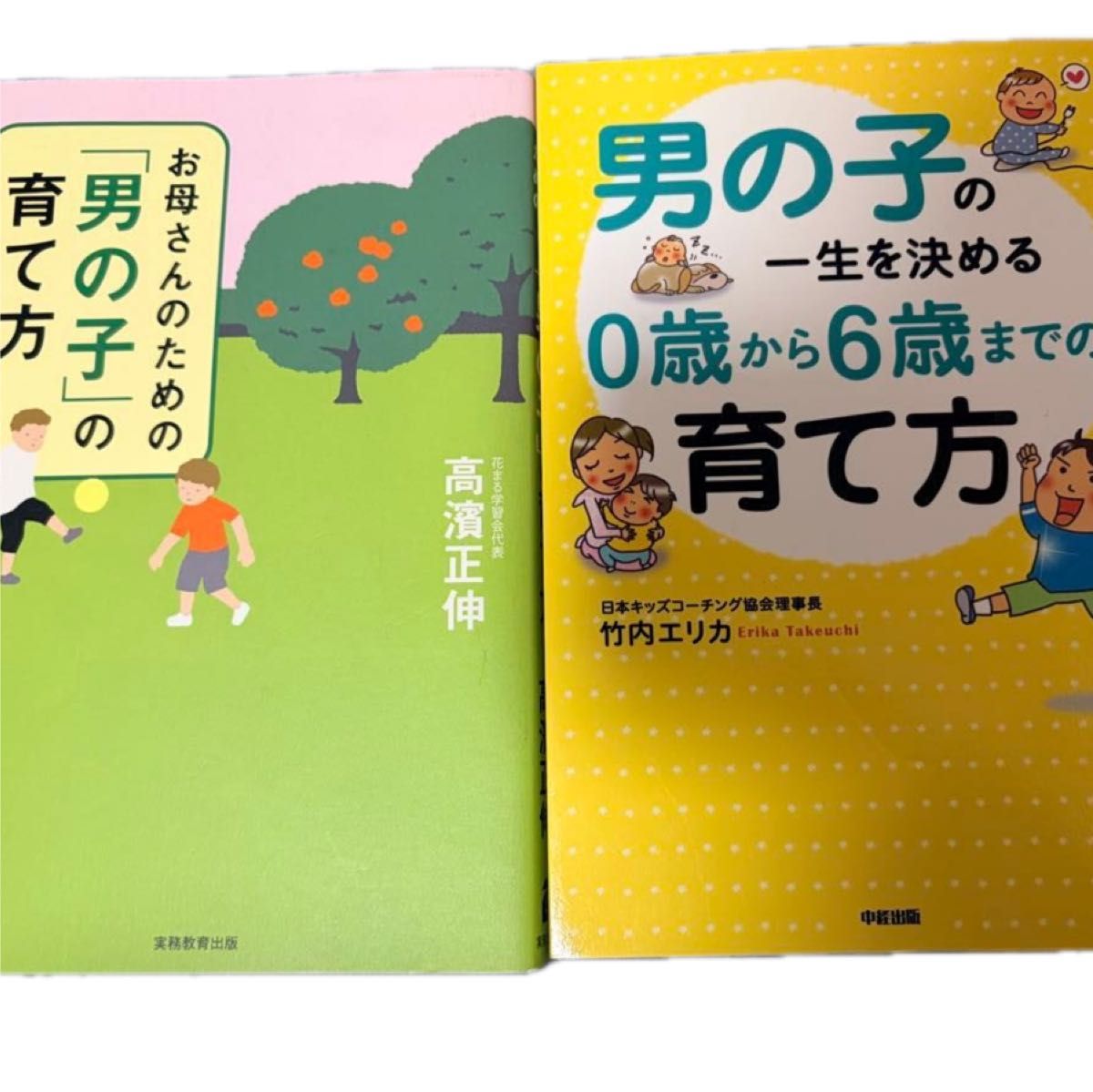 男孩养育方法 两册套装 高滨正伸 竹内艾莉卡 育儿书