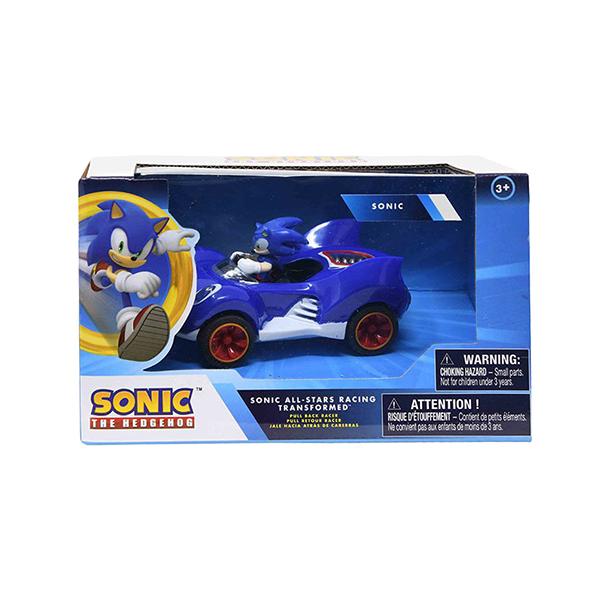 ソニック プルバック カー 18427 おもちゃ ミニカー 車 海外 男の子 SONIC THE HEDGEHOG ソニック・ザ・ヘッジホッグ プレゼント 輸入品