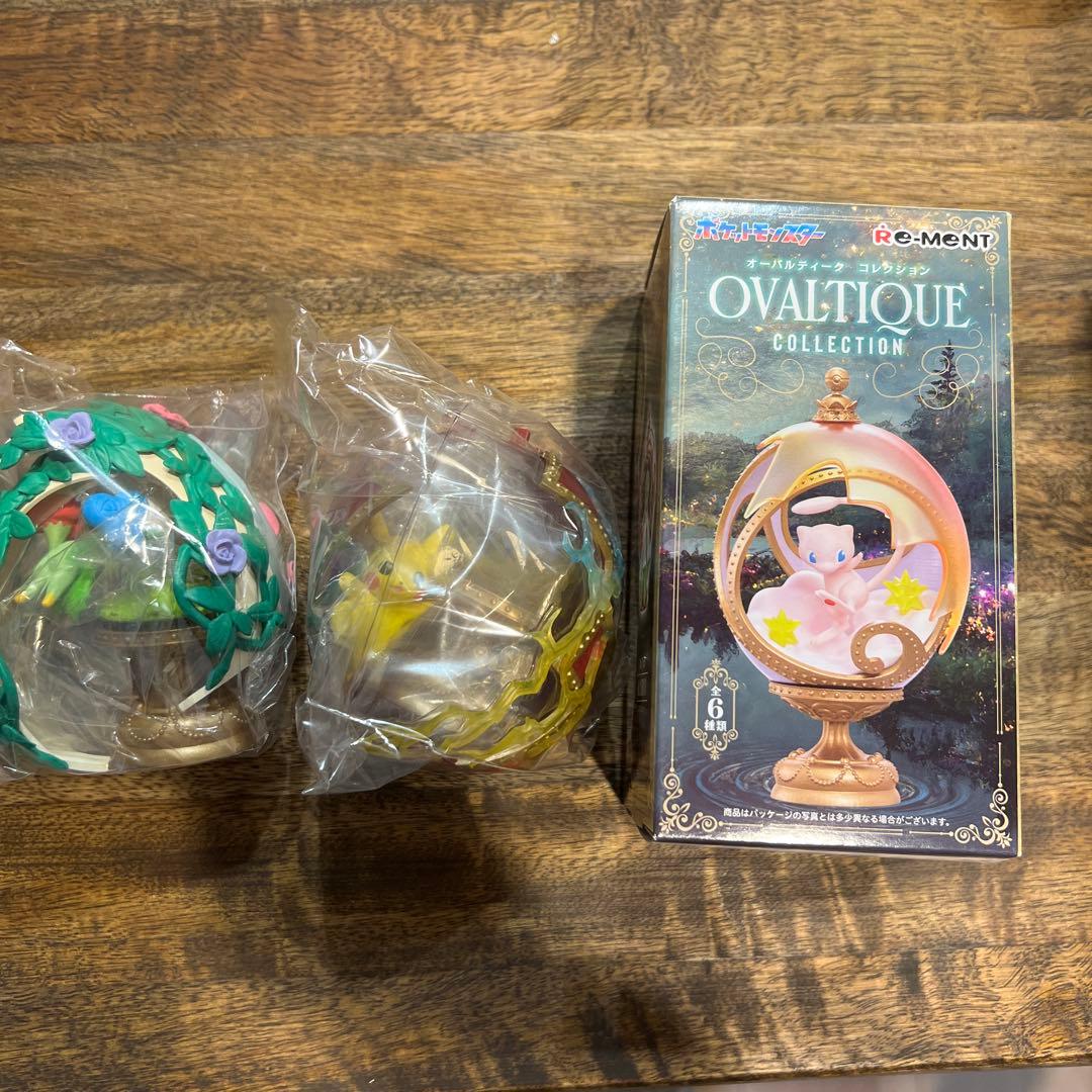 宝可梦 Ovaltine 收藏系列 皮卡丘 罗丝雷朵 手办
