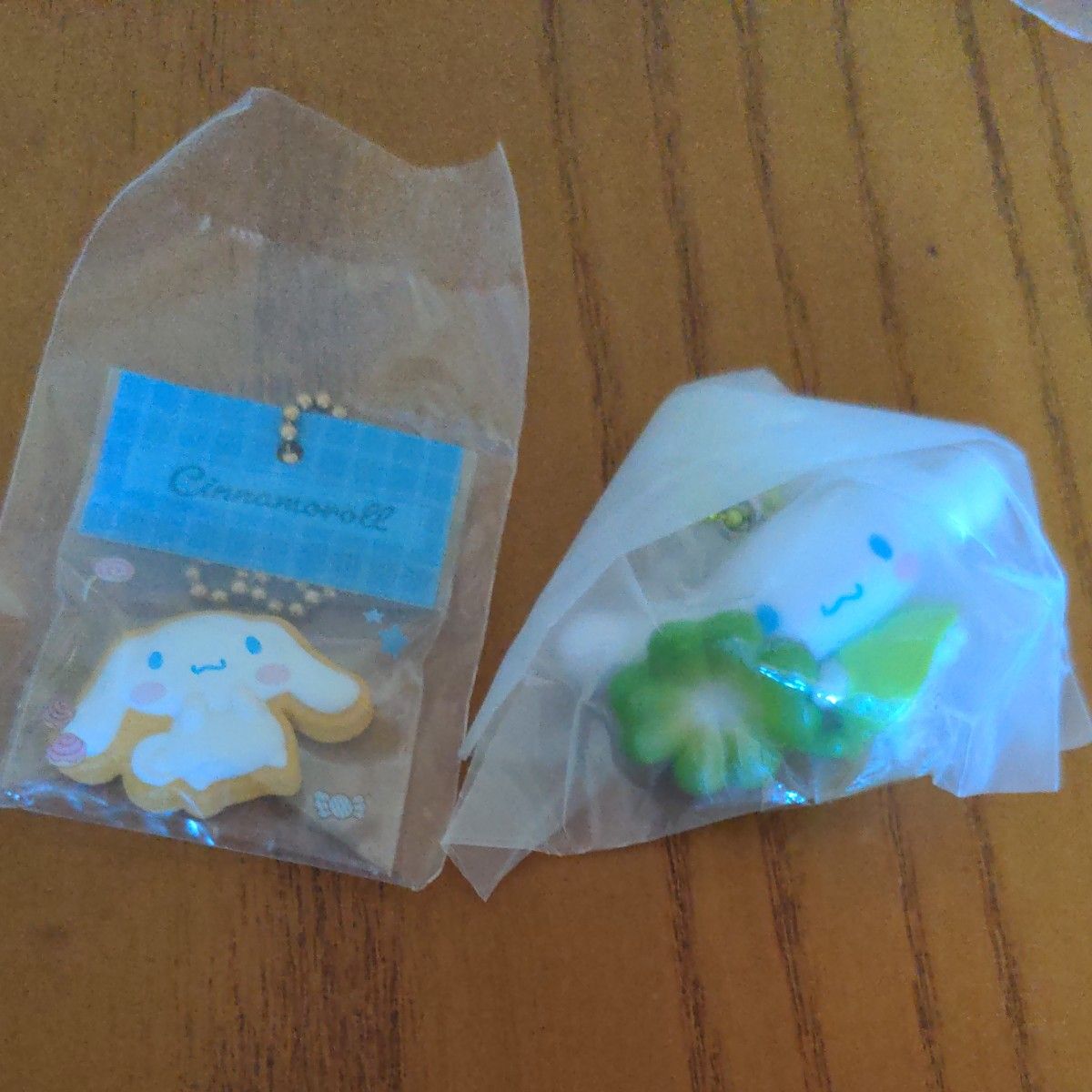 Sanrio Handmade Snack Charm Cinnamoroll Icing Cookie Style Four-Leaf Clover Mascot