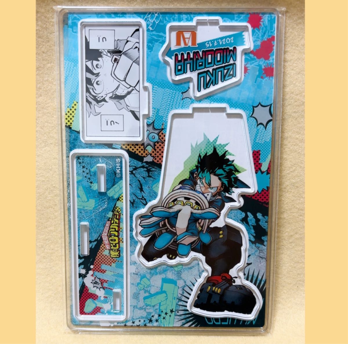 My Hero Academia Original Work Famous Scene Diorama Figure Izuku Midoriya Acrylic Stand