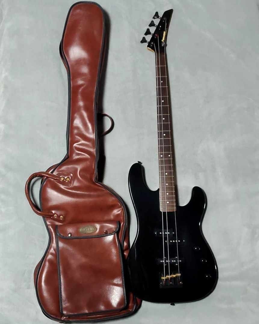 FERNANDES PJS-50 eleki base黑色换弦,附带激光软件外壳