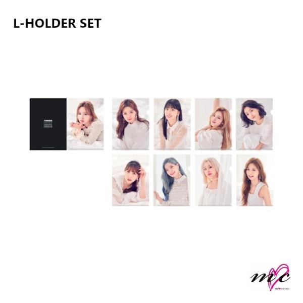 TWICE 公式グッズ  L-HOLDER SET クリアファイル TWICELIGHTS WORLD TOUR 2019 トゥワイス ライブグッズ ツアーグッズ |K-POP 韓国