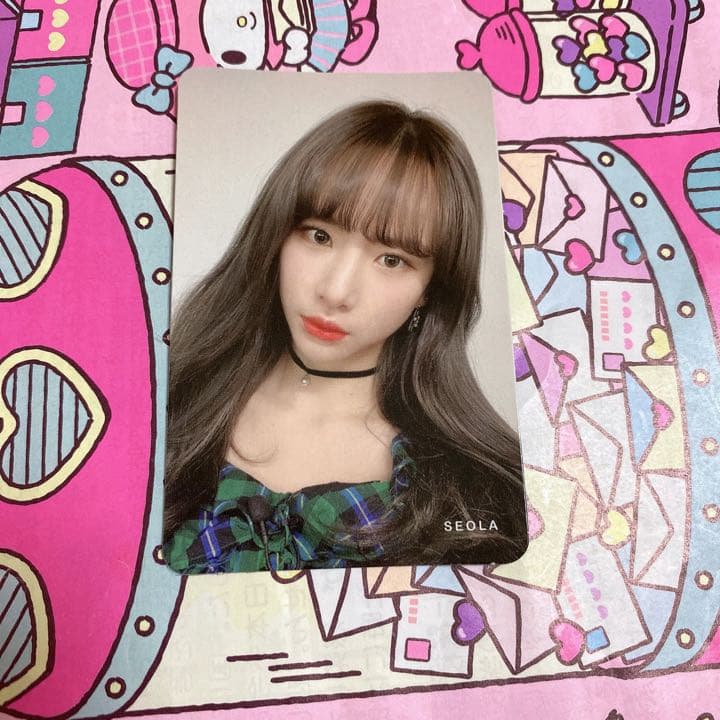 wjsn 索拉 粉丝见面会 小卡