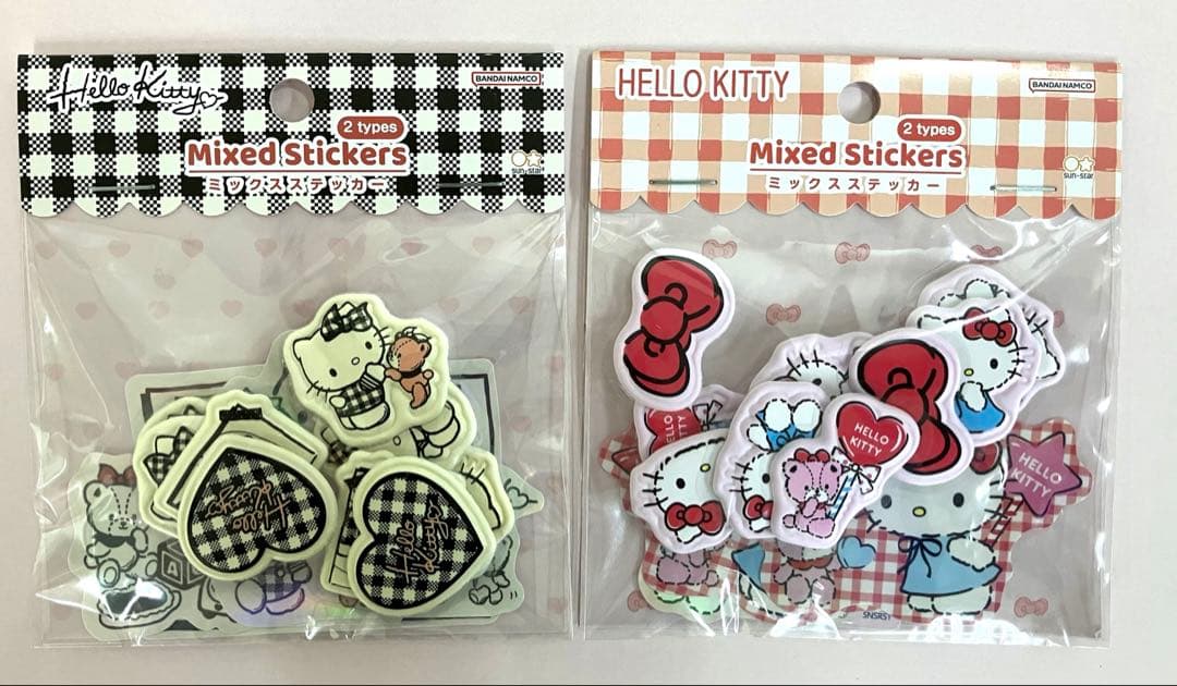 Hello Kitty Mixed Stickers, 2-Set