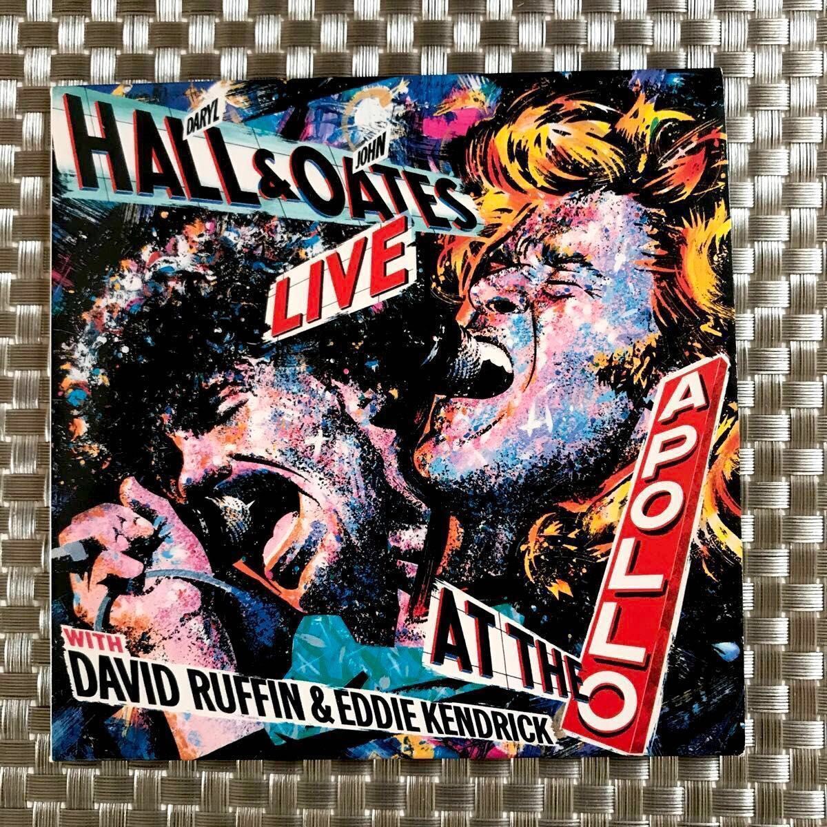 ◆达里尔·霍尔与约翰·欧茨《Live At The Apollo》（国内版，纸盒装） CD 现场演出