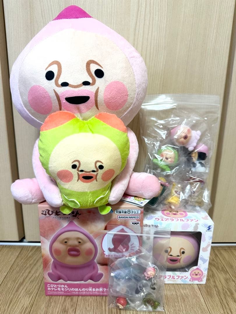 Kobito Dukan Nakayoshi BIG Plush Figure, Gacha-Gacha Set