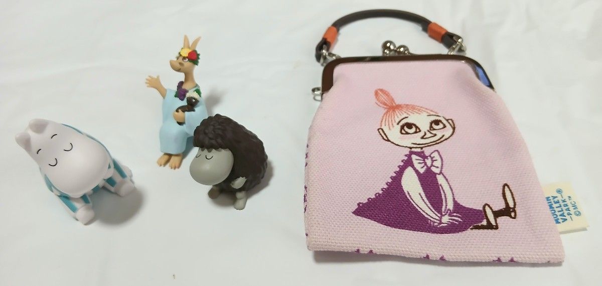 Moomin Little My Coin Purse and Figure 3-Piece Set