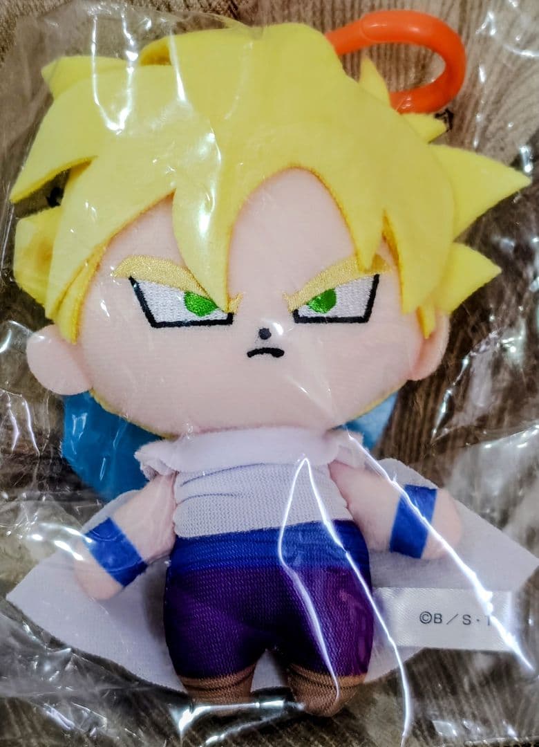 龙珠Chibi毛绒玩具超级赛亚人孙悟饭吉祥物