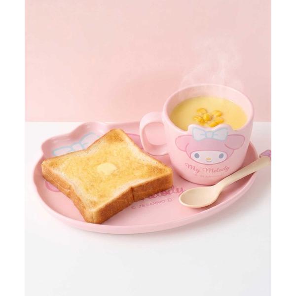食器 「SANRIO/サンリオ」 陶器製 モーニングセット(CUP & PLATE SET)CHMS1