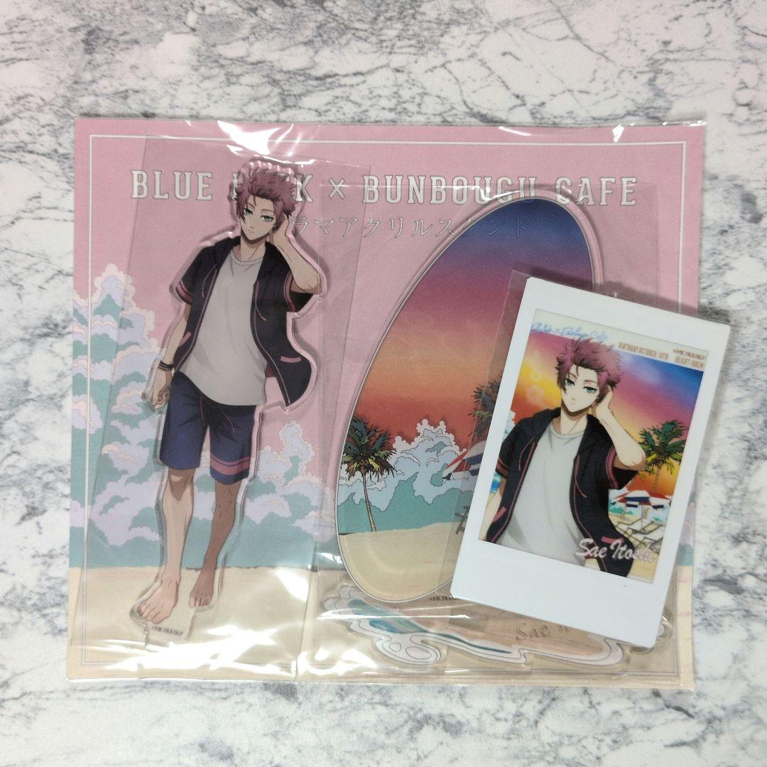 Blue Lock Stationery Cafe Itto Sae Diorama Acrylic Stand