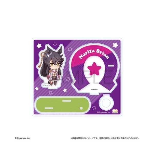 ペンスタンド 組み立て式 アクリル ペンスタンド ウマ娘 プリティーダービー ナリタブライアン サンスター文具 爆買
