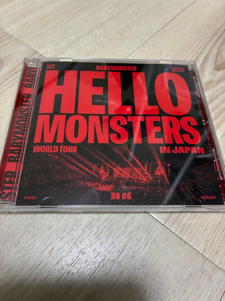 BABYMONSTER 1ST WORLD TOUR HELLO MONSTERS IN JAPAN 2025 CD★播放一次