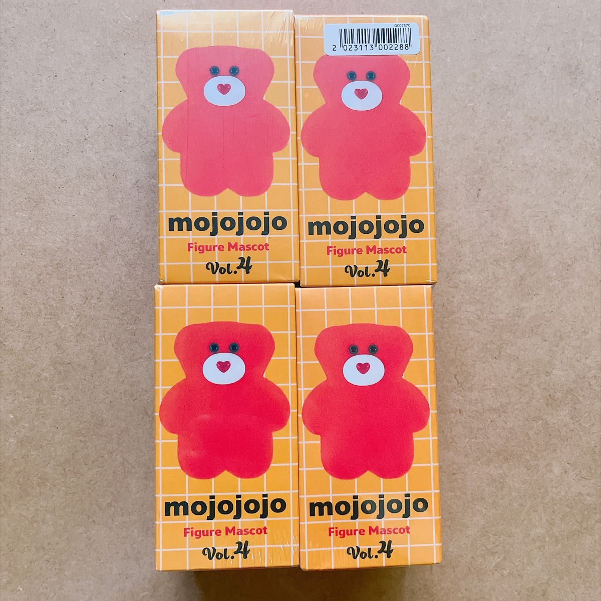 mojojojo 手办吉祥物 Vol.4 4件套 肯大象