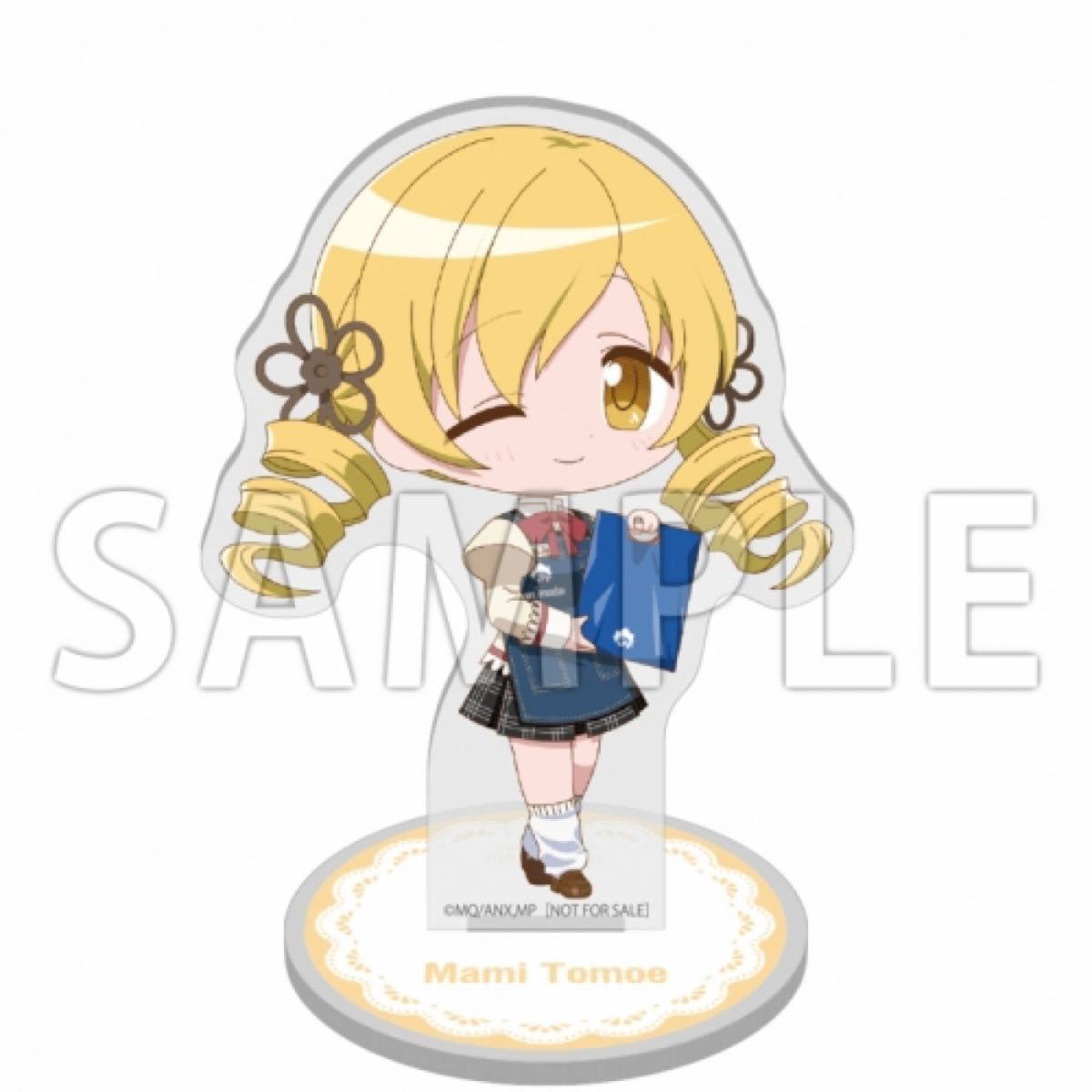 Theatrical Edition Puella Magi Madoka Magica: Walpurgis Rising Animate Fair Point Exchange Acrylic Stand Akusa Homura Mami