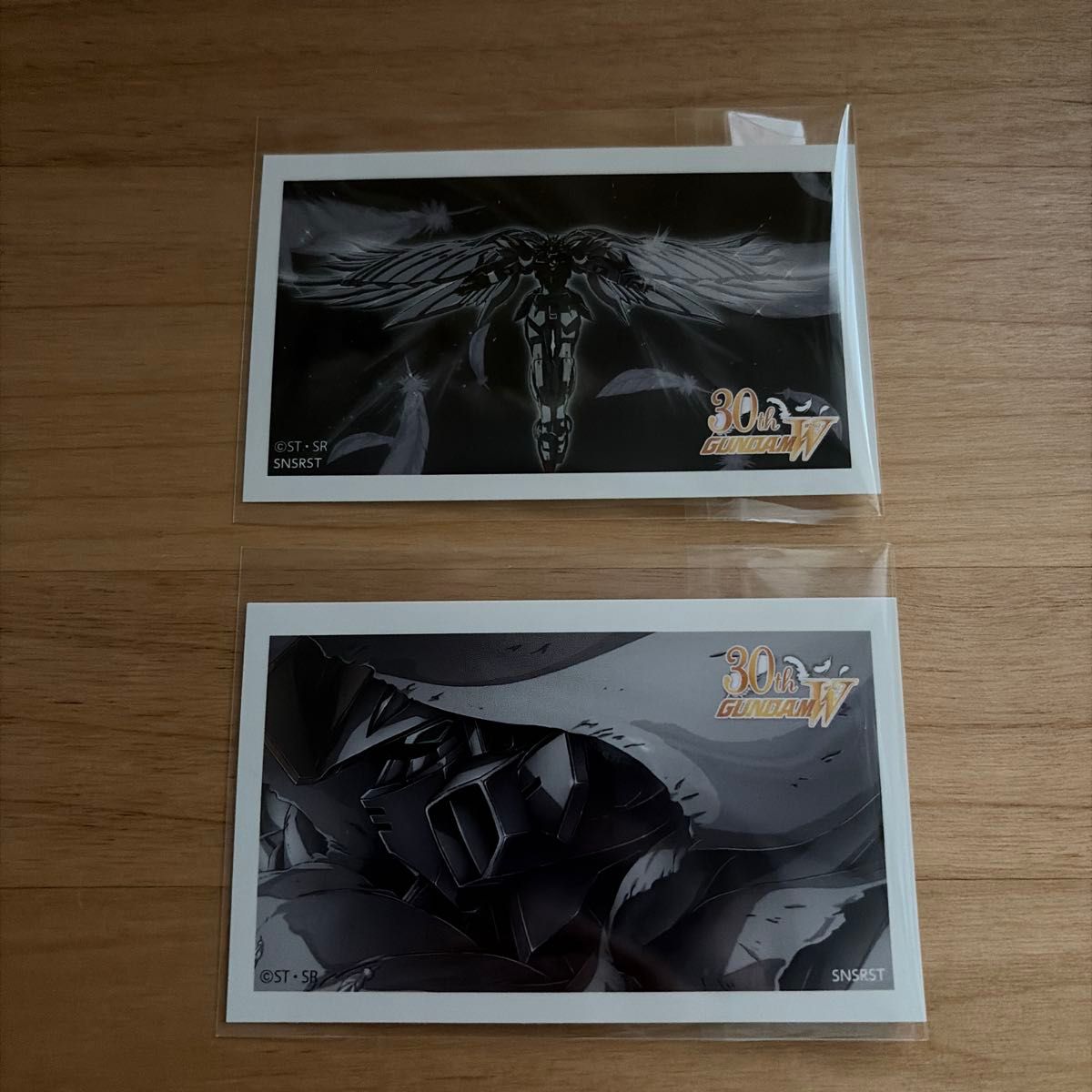 New Mobile War Gundam W Scene Cut Sticker Collection Wing Gundam Zero Wing Gundam Zero Closed Custom