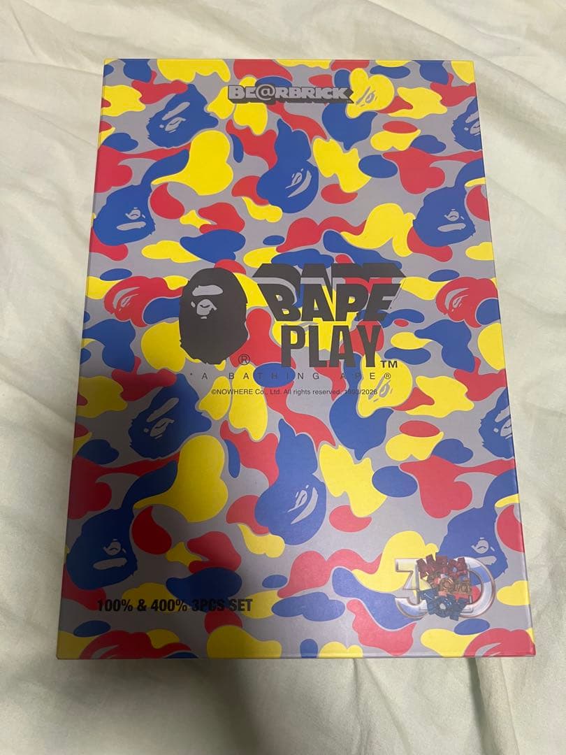 BE@RBRICK BAPE(R) CAMO SHARK 400%フィギュアのみ