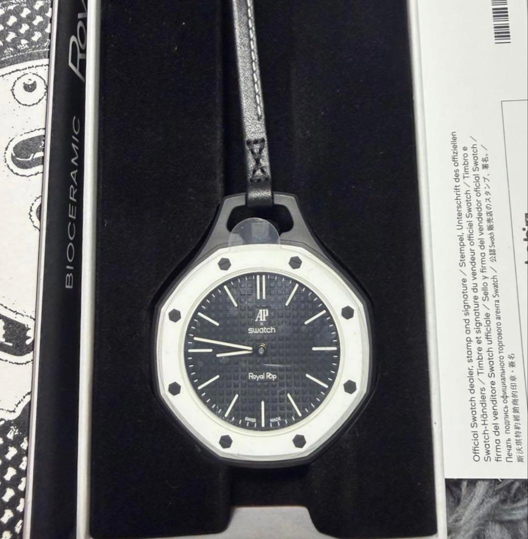 【新品】爱彼 x Swatch Royal Pop 黑色