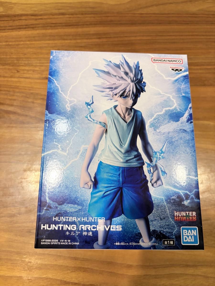 全职猎人 HUNTING ARCHIVES 奇犽 神速 手办